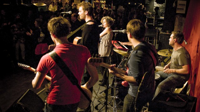 Livemusik på bild